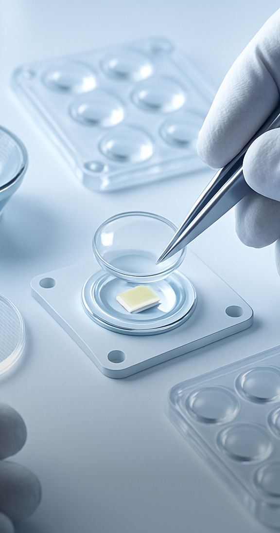 Clean Application for Reflectors, Diffusers, and Lens Modules