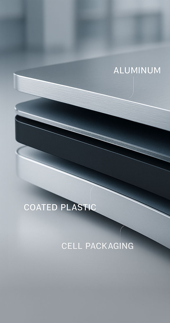 Compatible with Aluminium, Coated Plastics, and Cell Packaging Materials