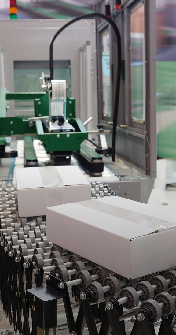 Fast Set on Cartons, Cones, PET and Tins​