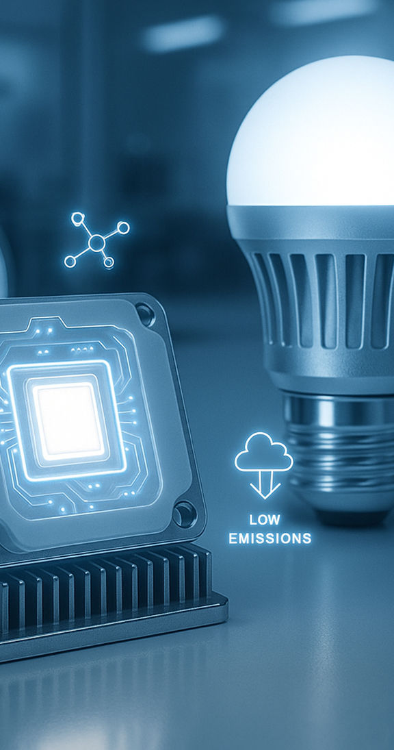 Low Outgassing for LED Lifespan and Reliability​